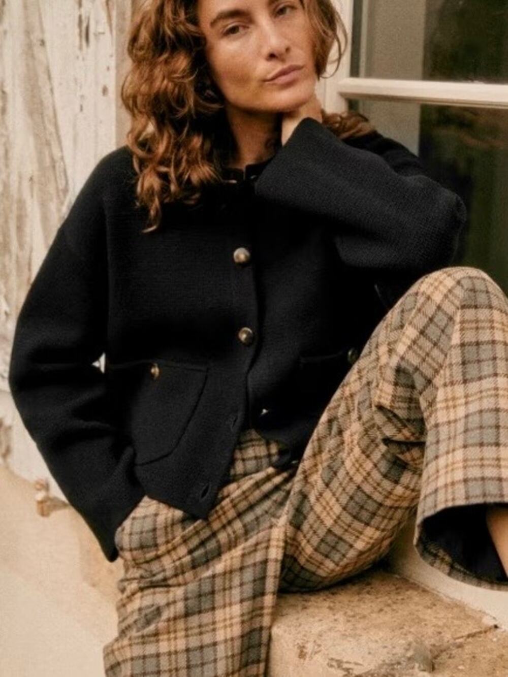 Sezane Valerio Sweater Jacket